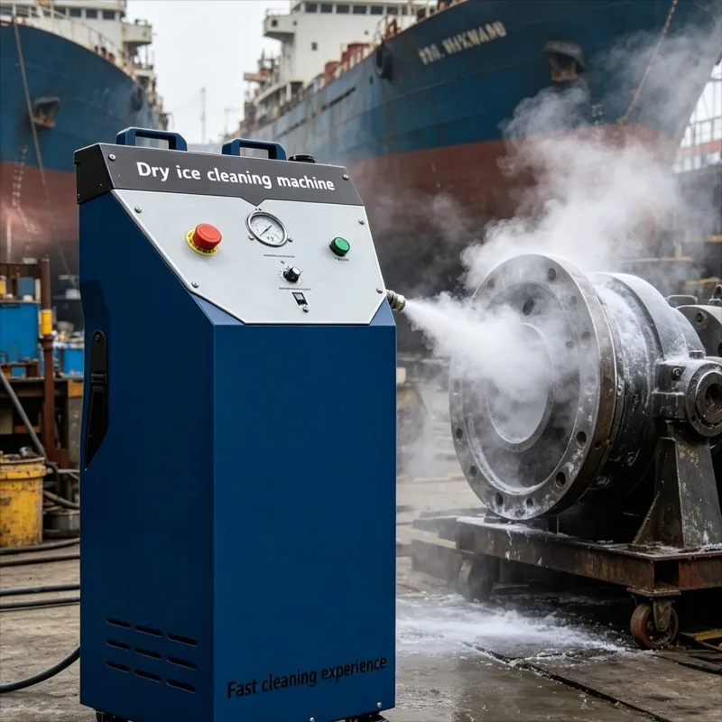Customized Dry Ice Cleaning Machine for Aircraft Engine Maintenance Carbon Deposit Removal Aviation