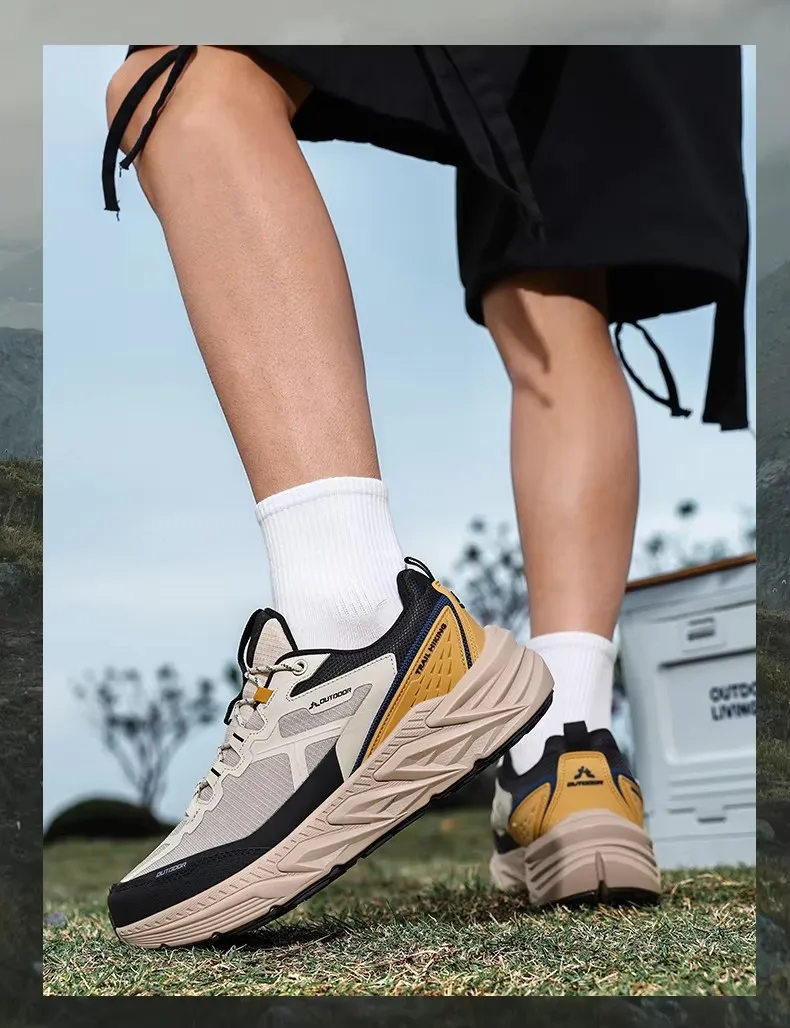Unisex-Wanderschuhe für Herren, Sneakers, hochwertige, trendige, rutschfeste, bequeme Outdoor-Sport-Trainings-Schuhe, Laufschuhe für Damen – Detail 11
