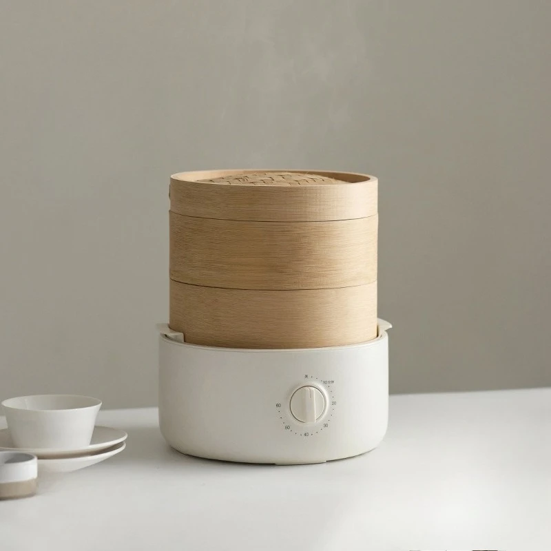 Bamboo Cage Electric Steamer Household Multi-function Cooking Integrated Pot Mantou Breakfast Machine