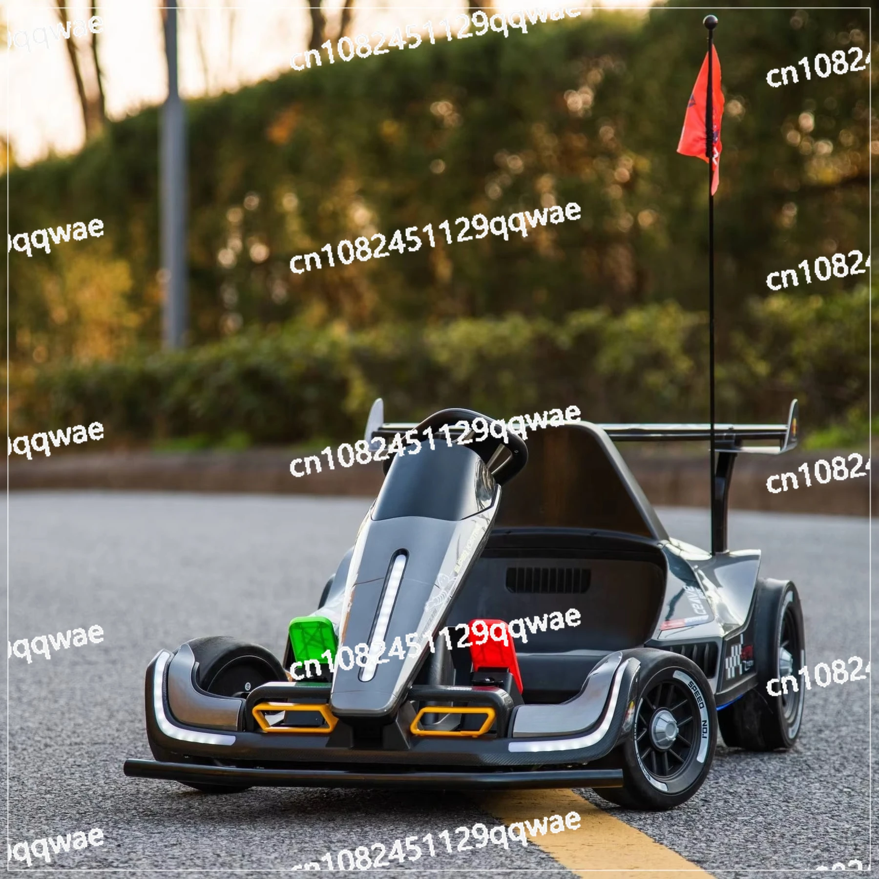 Go Kart for Toy Drift Car Rechargeable Battery Operated Adults Can Ride Electric Racing Car