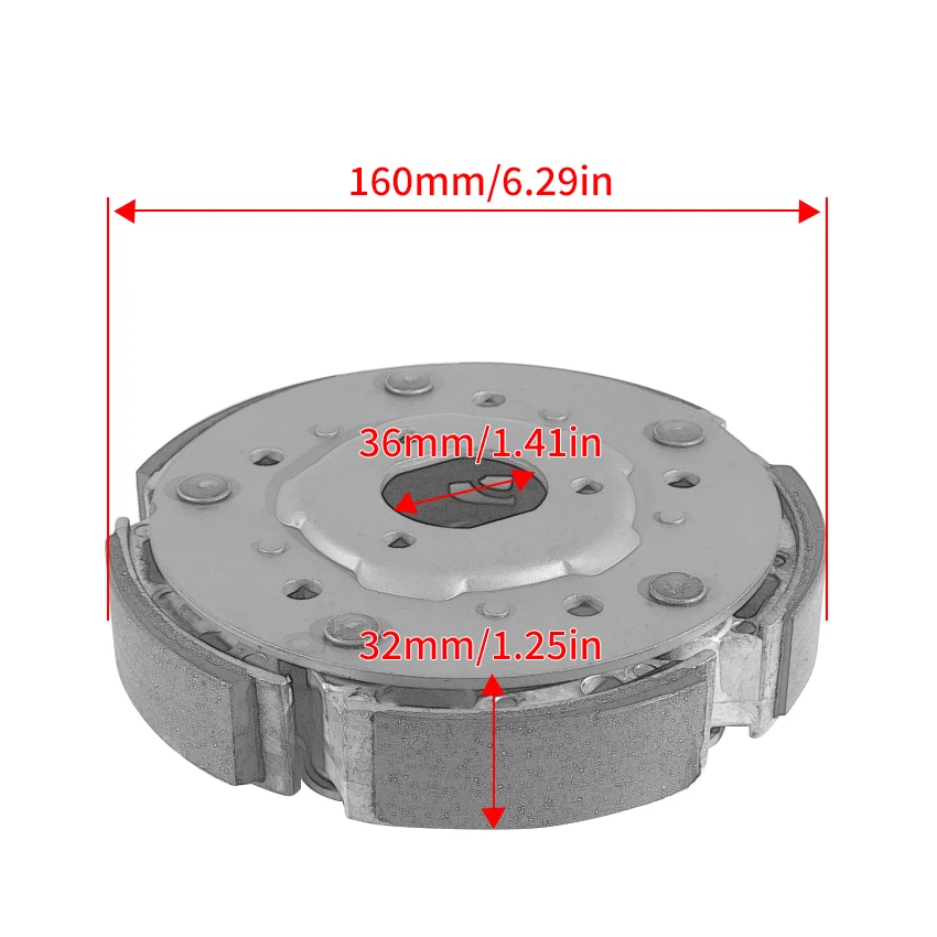 Motorcycle Centrifugal Clutch For Yamaha YP400G Grand Majesty 400  YP400 YP400W YP400A YP400X Majesty 400 OEM:5RU-16620-20