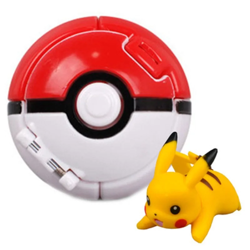 Neue Pokemon Pokeball Anime Actionfiguren Pikachu Squirtle Taschenmonster Variant Pokémon Spiel Elfenball Modell Spielzeug Geschenk