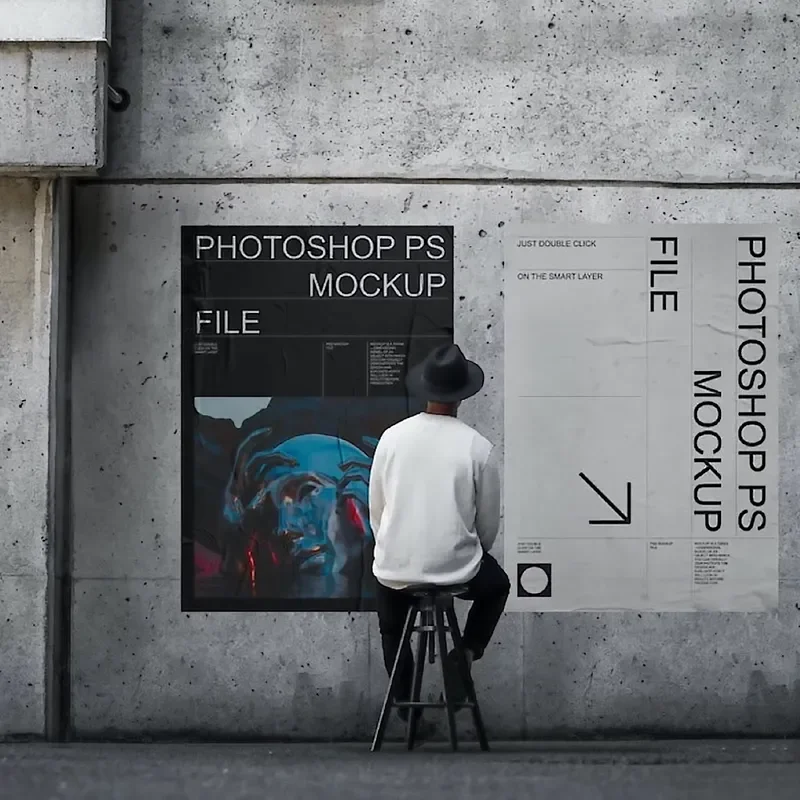 Environmentally Friendly PP Poster Advertising Promotion, Indoor and Outdoor Full-size Customization