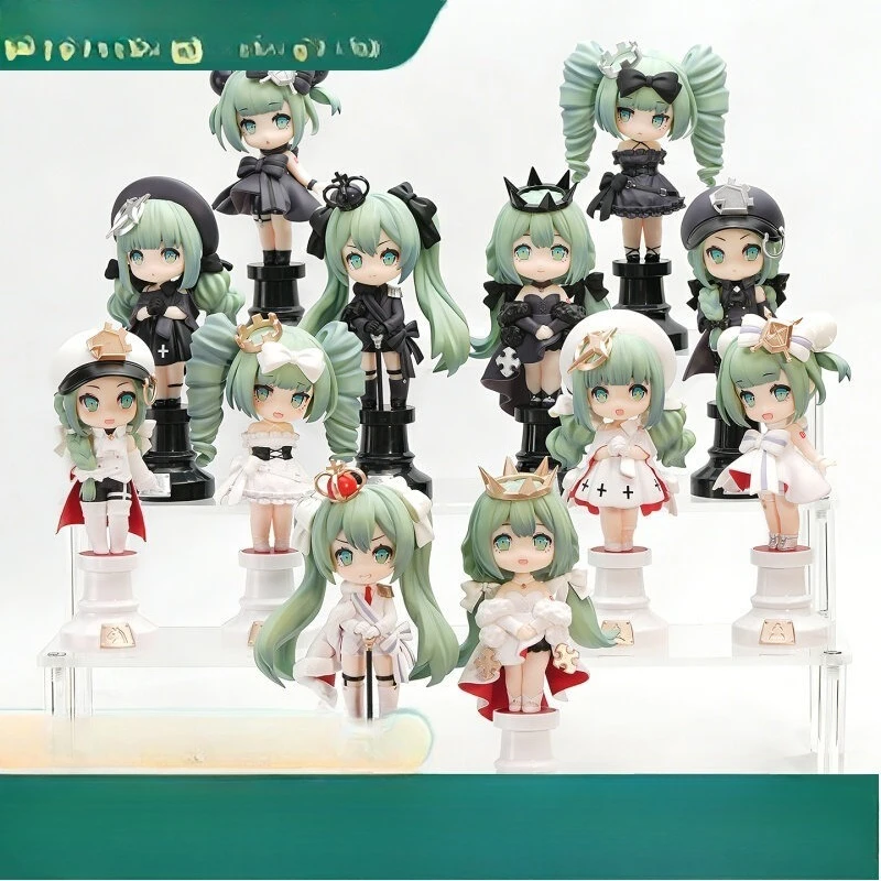 genuine-tenky-comics-hatsune-miku-chess-series-blind-box-mystery-box-black-white-chess-piece-ver-anime-figures-ornament-gift