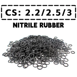 1 pz anello di gomma NBR tenuta OD105/110/120/125/130/140/145/150/160/170/180/190*3mm guarnizione O-Ring guarnizioni in Nitrile anelli olio rondella.-