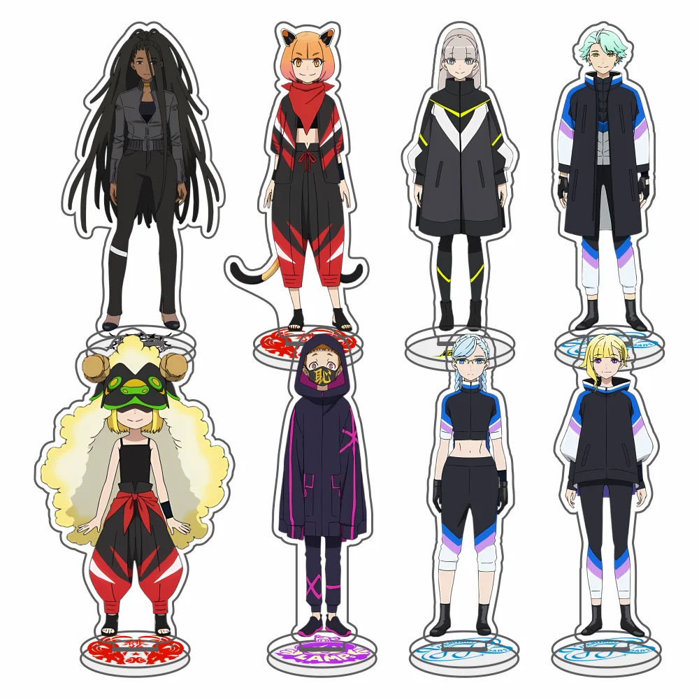 Mobius Dust Acrylic Stand Figure MEBIUS DUST Cosplay Character Model Plate Desk Decor Toy Fans Collect Xmas Anime Gift keychain