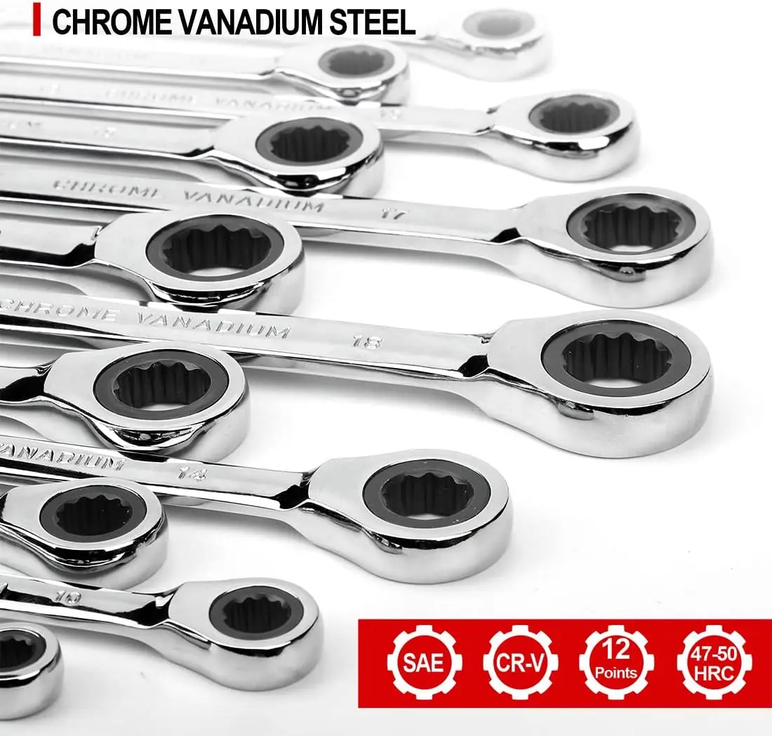 1pc 6mm-32mm 72-Zahn Ratsche Spanner Buchse Werkzeug Flexible Reversible Kopf Kombination Ratsche universal schlüssel C