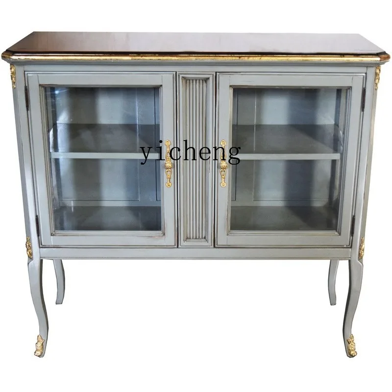 YFY  new stock solid wood furniture American neoclassical civil furniture living room decoration