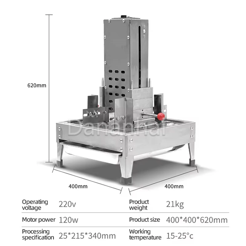 Mesin pencukur CIP coklat Stainless Steel, pengiris coklat komersial otomatis dan ramah pengguna