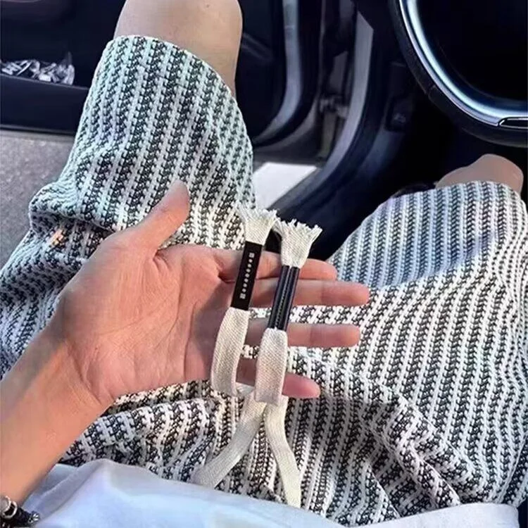 

Men's Summer Loose Straight Casual Shorts Vintage Sports Beach Five-Point Large Boxer Shorts Stripe Pattern Fashionable Shorts