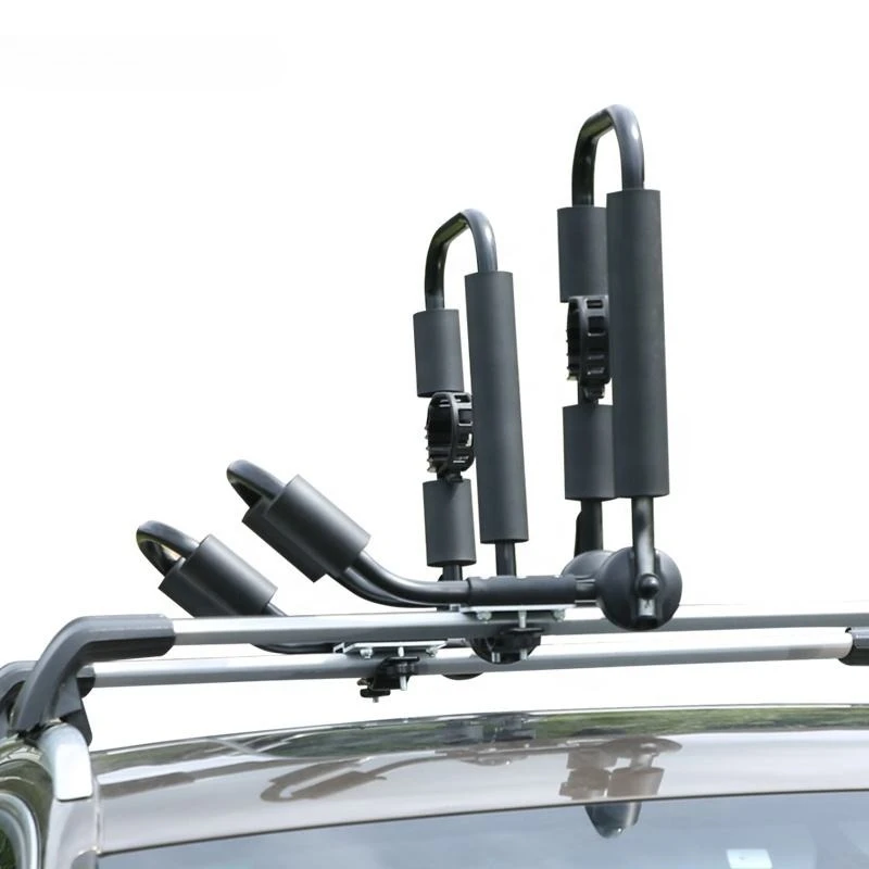 Aluminum Car Soft Roof Rack for Kayaks Carrier Canoe Boat Surf Ski Top Aluminum Kayak Roof Rack