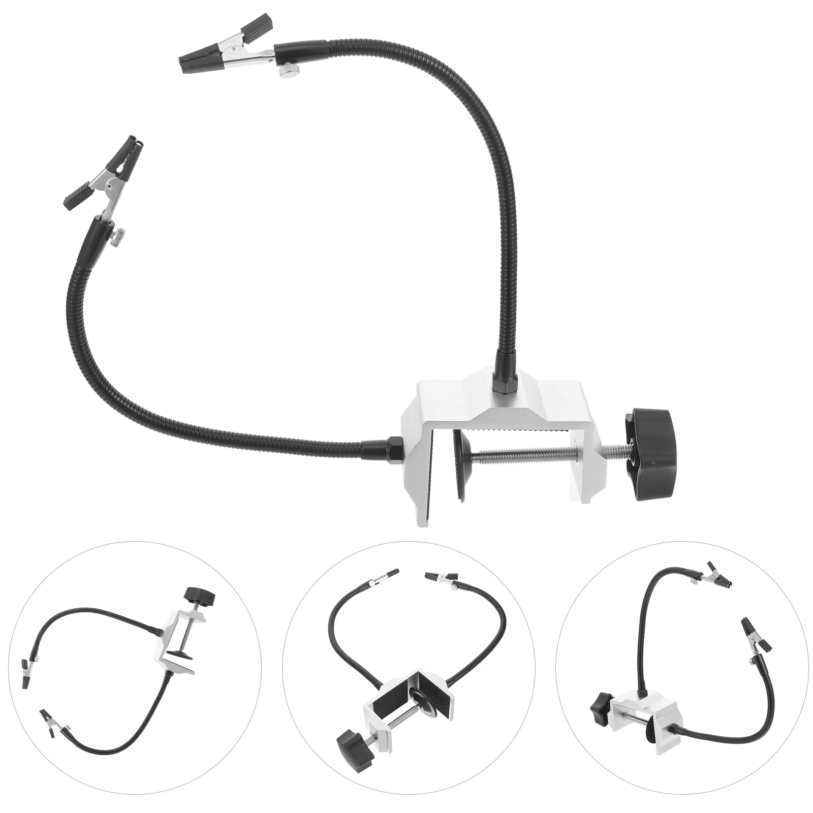 

1pcs Soldering Station Holder Multi-Functional Welding Tool Clamp Set Anti-Slip Anti-Static Circuit Board Repair Kit Helping