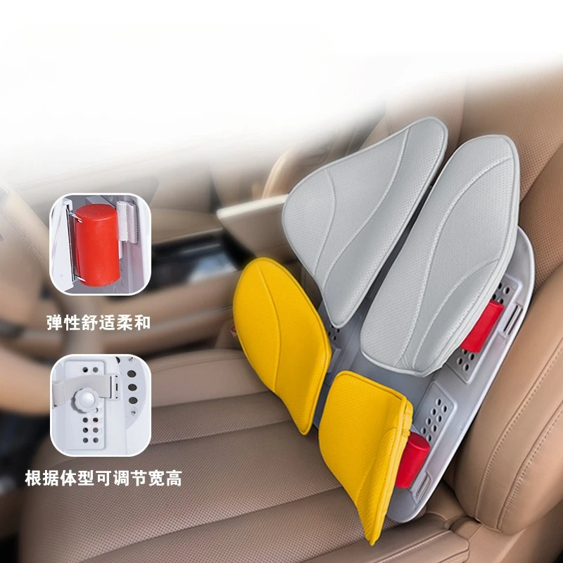 Ergonomic Waist Support Cushion, Office Chair Lumbar Pad, Lower Back Rest For Car Seat Comfort