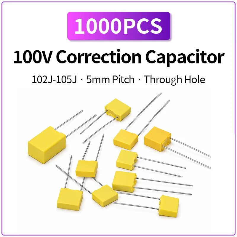 1000pcs-100v-correction-capacitor-102j-222j-472j-103j-223j-333j-683j-104j-5mm-pitch-through-hole