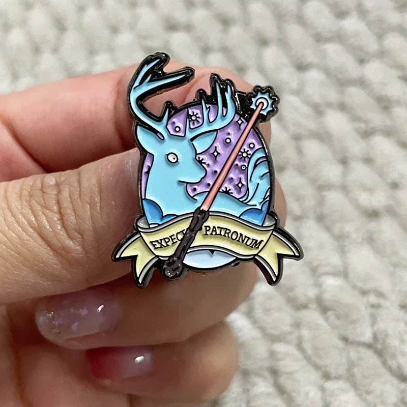 Pin de solapa de película de H-P, insignia, mochila, decoración, joyería