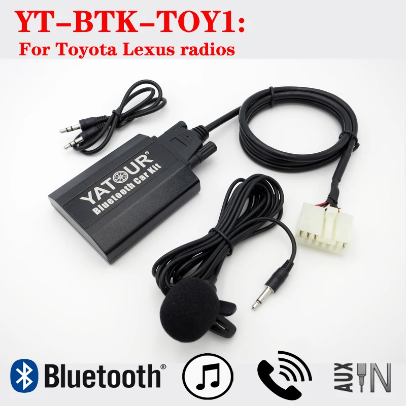 

Yatour BTK for Toyota Lexus car radios High quality Bluetooth adapter with phone call hands free kit