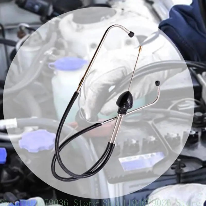 

652f 1pc Professional Auto Stethoscope Car Block Block Diagnostic Tool
