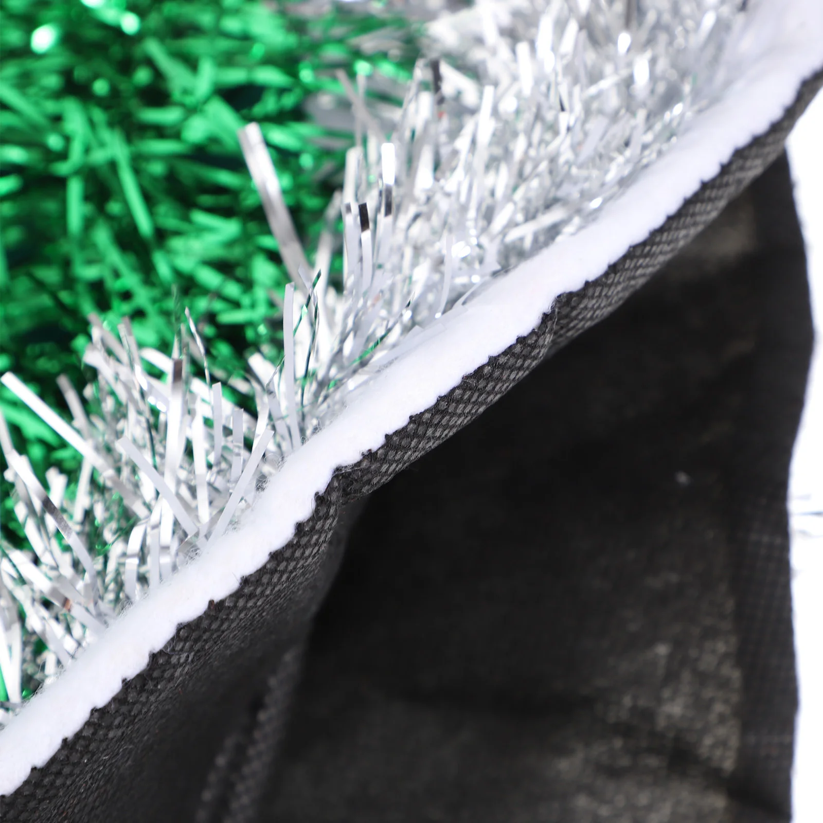 

Christmas Tree Hat for Adults Xmas Tree Costume Party Favors Decor Accessories Light Soft Non-Woven Fabric Red Green Ugly
