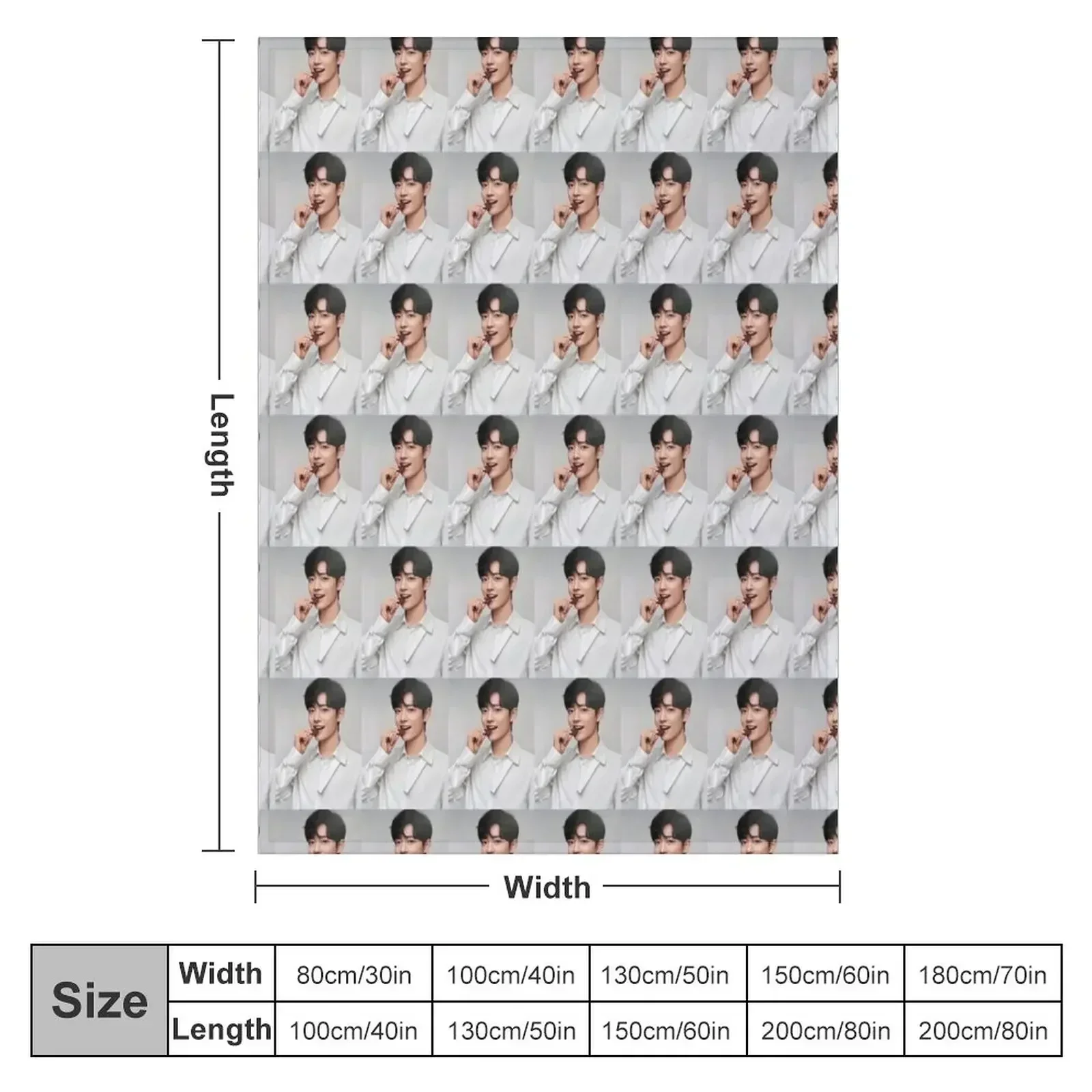 xiao zhan chocolate chip Throw Blanket Plush Blankets For Baby bed plaid Decoratives Decorative Sofas For Baby Blankets
