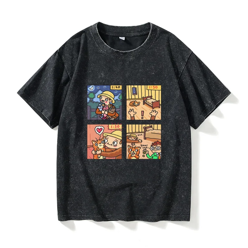 

Pixel Sle Starbound Game T-irt ort Sve round Ne Oversize Clothes for Women And Men Casual Cotton Summer Tee