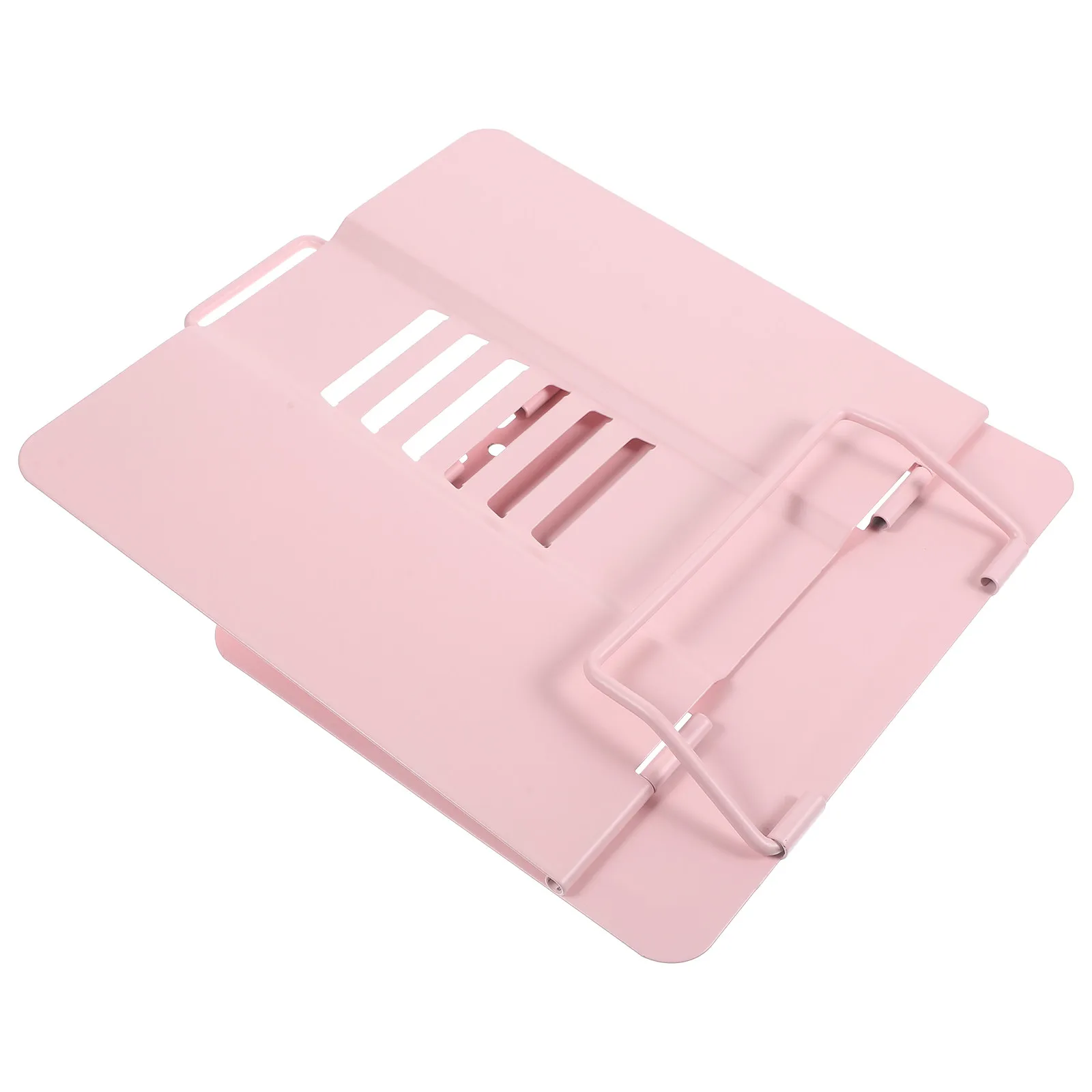 Collapsible Portable Metal Reading Stand Adjustable Book Holder for Desk Textbook Paper Stand Reading Book Holders