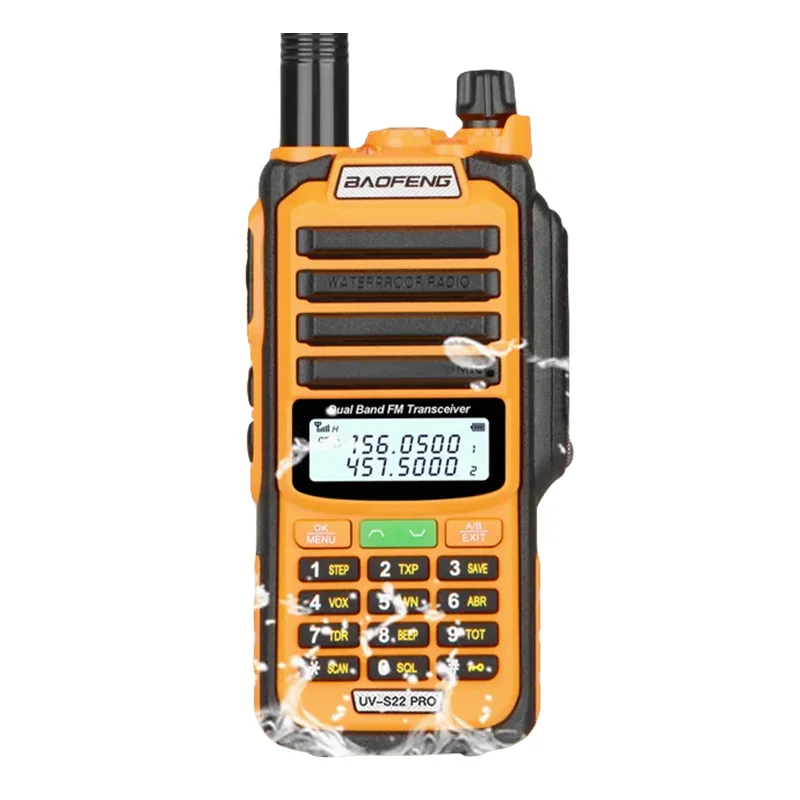 IP68 waterdichte baofeng walkie talkie UV98pro radio's twee-weg radio ham lange afstand professionele 100 km politie communicator amateur