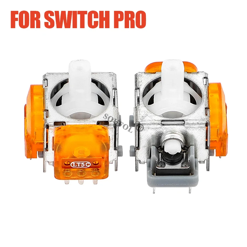 2/4/10PCS 3D TMR Effect Joystick Module Gaming For Analog Sensor Controller Thumb Stick For PS5/PS4/Xbox/Switch Pro