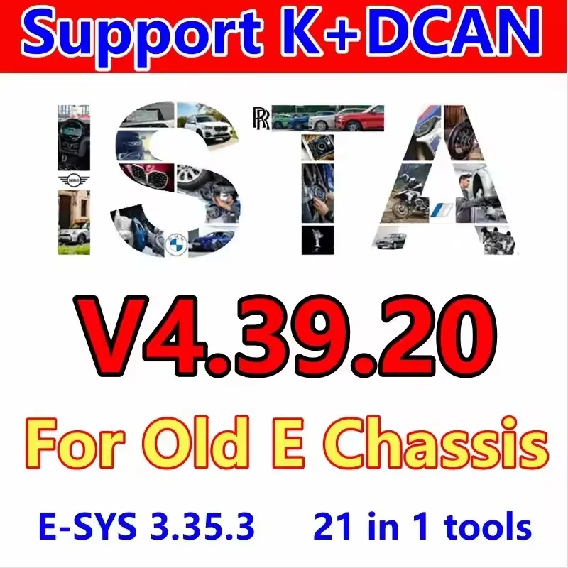 2026 ISTA 4.39.20 Full Database |Support ENET INPA K+DCAN ICOM Next,22in1 Diagnostic Coding,Old E Series