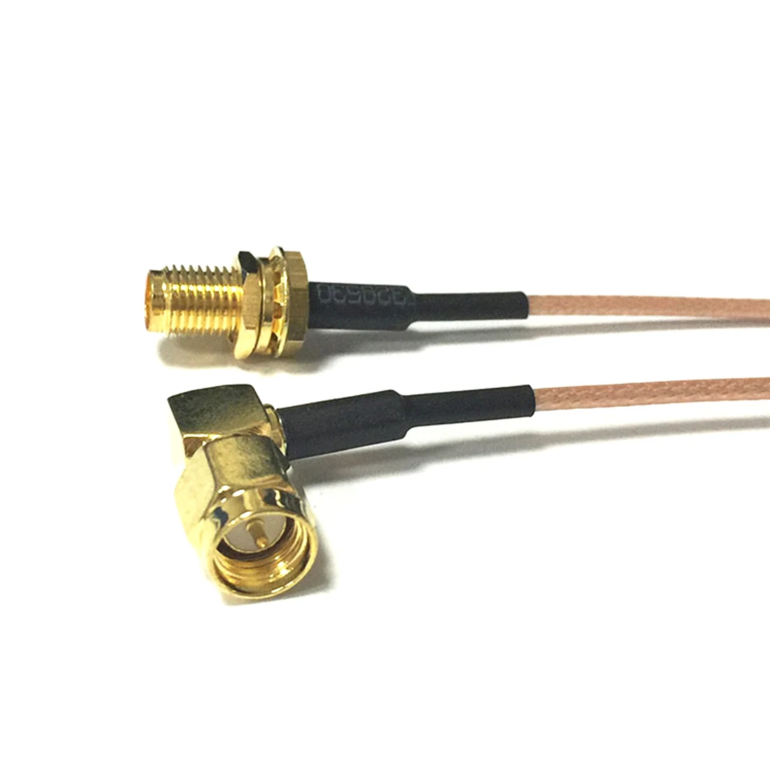 Modem Extension Cable SMA Male Plug Right Angle Switch SMA Female Jack Nut RF Pigtial RG178 Cable 15cm 6inch