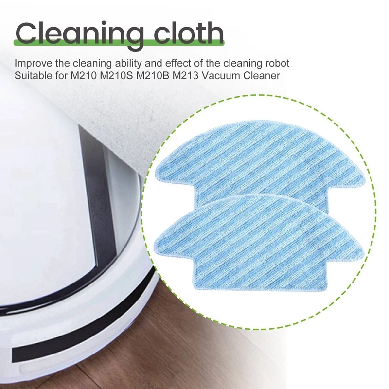 Side Brush HEPA Filter Rag Cloth Mop Replacement For Lefant M210 M210S M210B M213 Robot Vacuum Cleaner Spare Parts