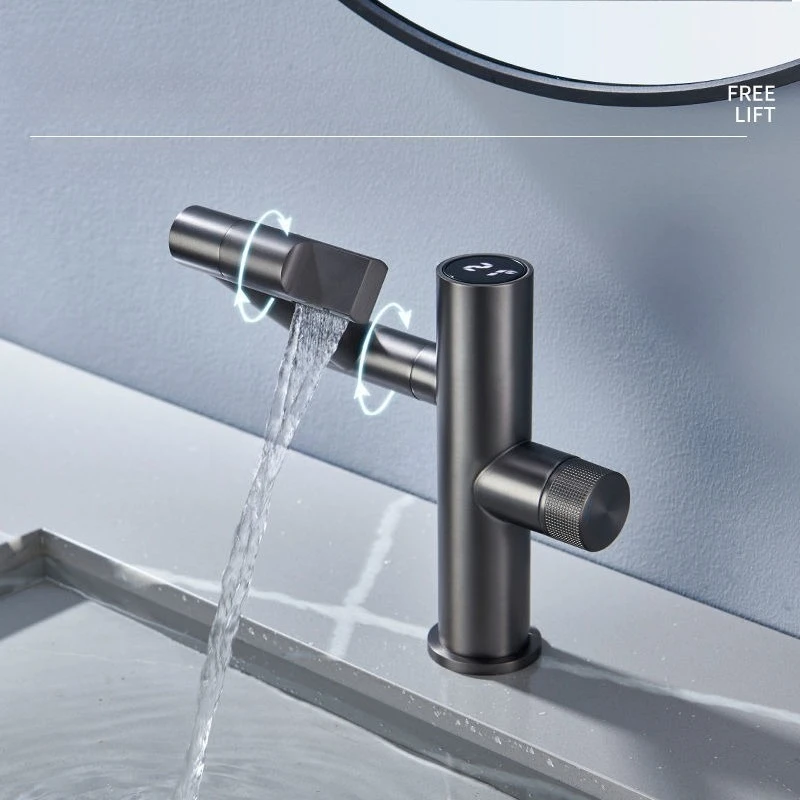 

Cold Hot Digital Display Basin Faucets Under-sink Mechanical Arm Basin Faucets Universal Home Improvement Robinet YSSLT