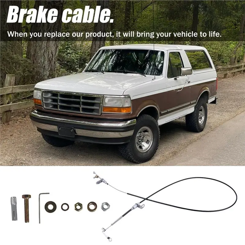 A98M Kickdown Cable Replacement Kit KD-2AODU For Ford AOD Transmission Used In Bronco E-150 Econoline E-250 F-150 F-250 1981-199