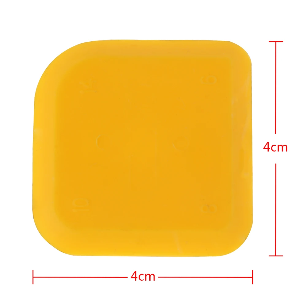 4/8/12pcs Silicone Sealant Tool Yellow Spreader Finish Kit Caulk Tile Grout Applicator Essential Tool Thermoplastic Rubber Edge