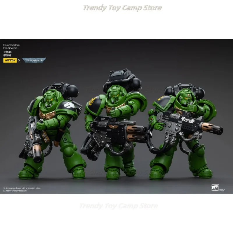 【Disponibile】JOYTOY 1/18 Action Figure (3 PZ/SET) 40K Salamandre Eradicators Anime Modello Militare