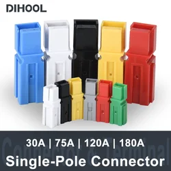 Single-Pole Connector Forklift Power Plug DC 30A/75A/120A/180A UPS Car Battery Charging Plug High-current Cable Terminals