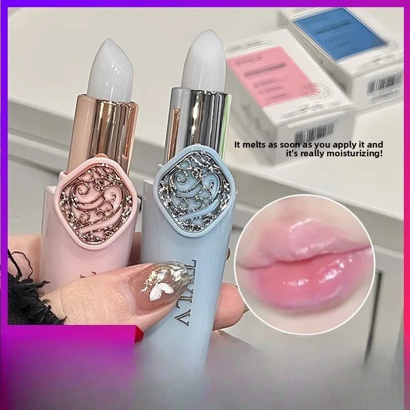 Kleurveranderende Lippenbalsem Lichte Make-up Langdurige Niet-plakkerige Hydraterende Verbeteren Teint Temperatuurveranderende Lippenstift