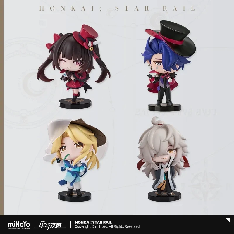 

miHoYo Game Official Honkai Star Rail Nameless Guest Medal Series Sampo Sparkle Yanqing Q-version Cartoon Doll Cosplay Xmas Gift