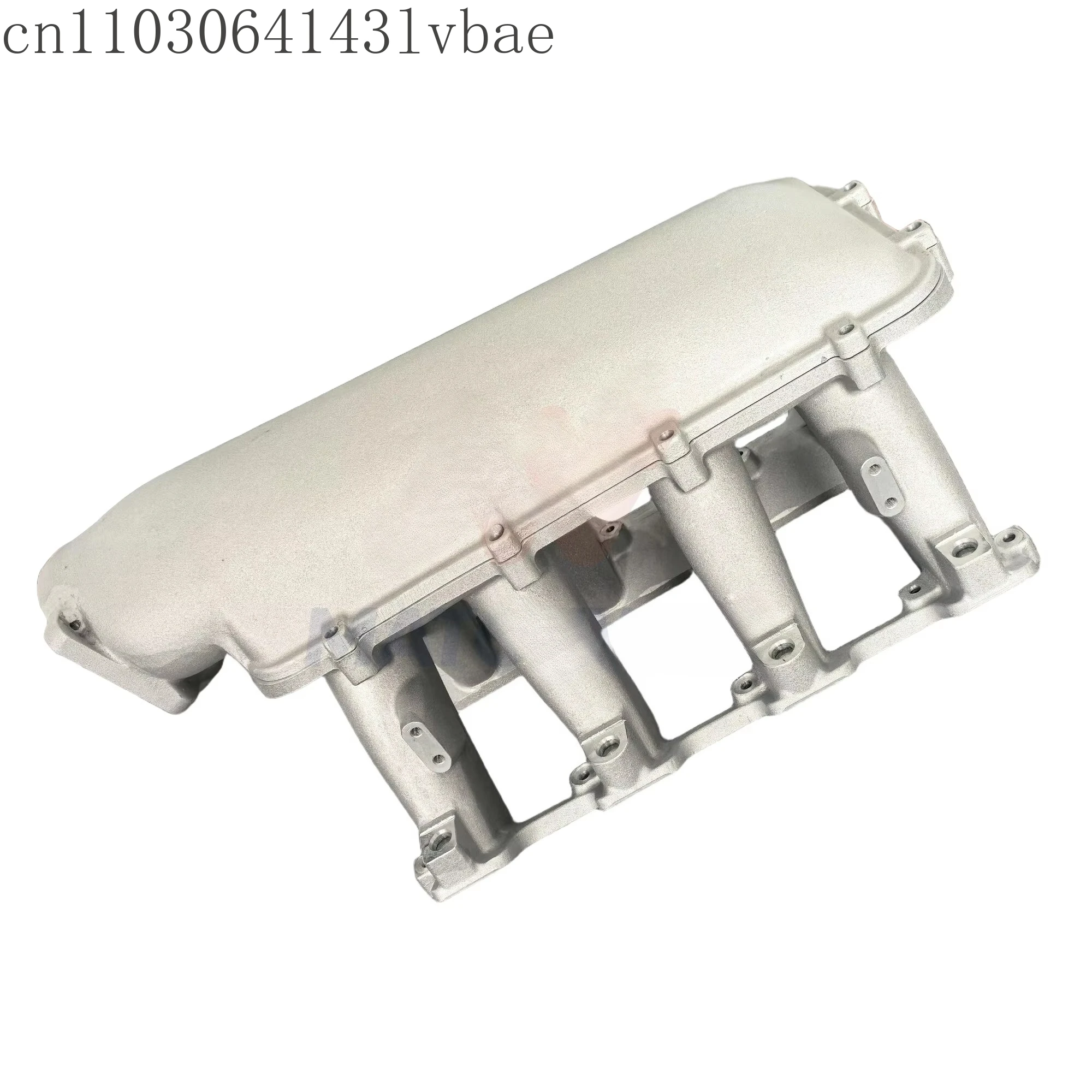 Silver Satin Aluminum Hi-Ram EFI Intake Manifold With Fuel Rail Kit for LS3 L92 LS Series Engine