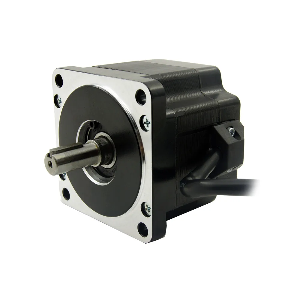 

High voltage 220V 3phase 86mm 2Nm hybrid stepper motor J397-H 1.2degree NEMA34 Stepper motor 1.75A