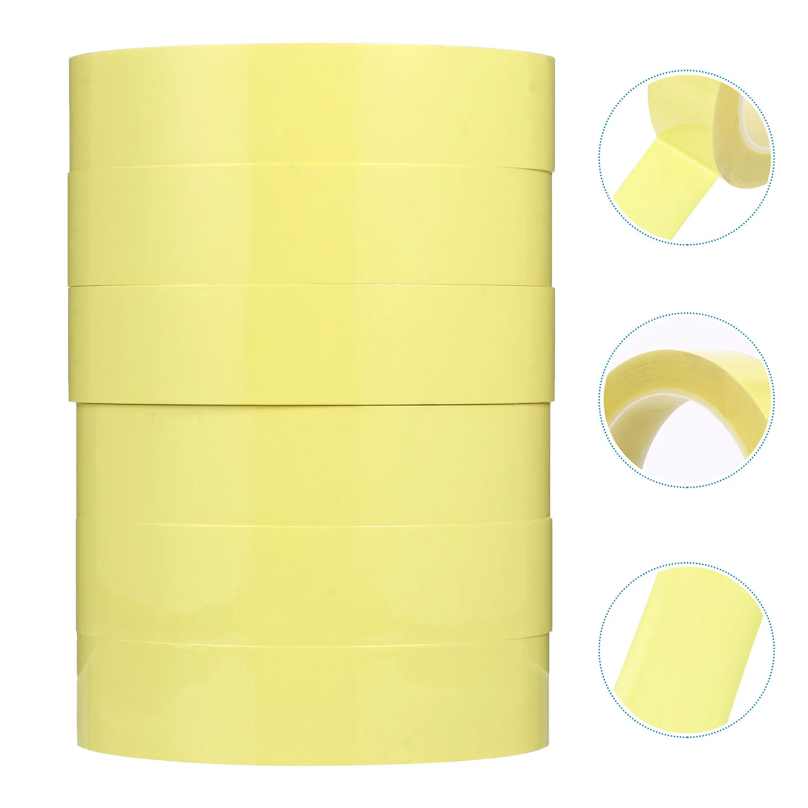 

6Pcs Durable Adhesive Tape Pet Insulation Marking Positioning Tape Professional Use for Motor Capacitor Stabilizer