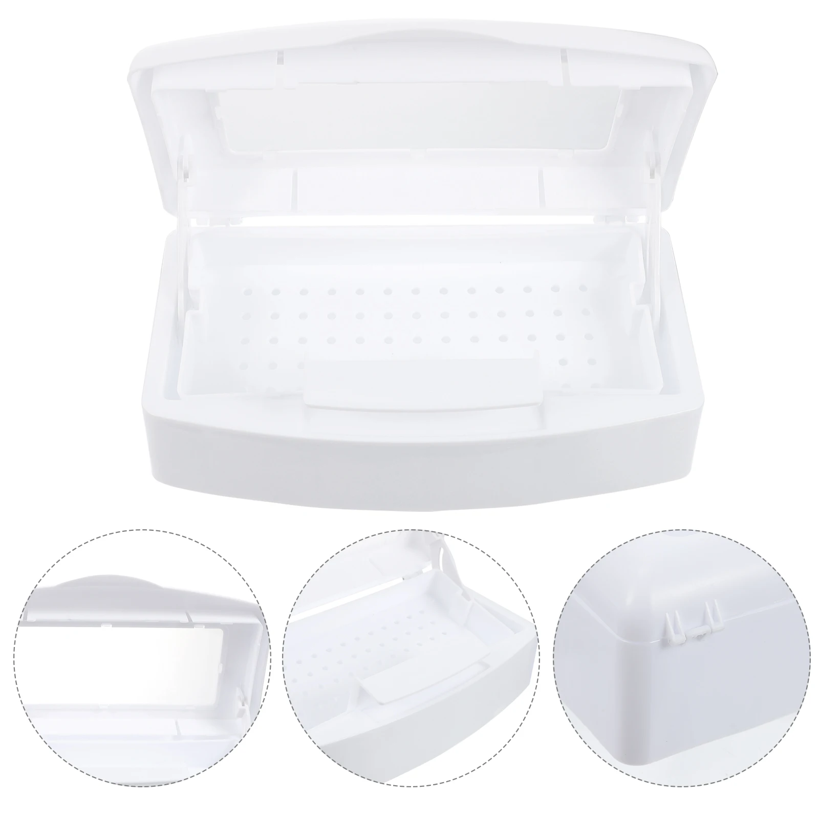 صينية تعقيم أدوات المانيكير خفيفة الوزن وسهلة التخزين لمعدات صالون تشذيب الأظافر #1