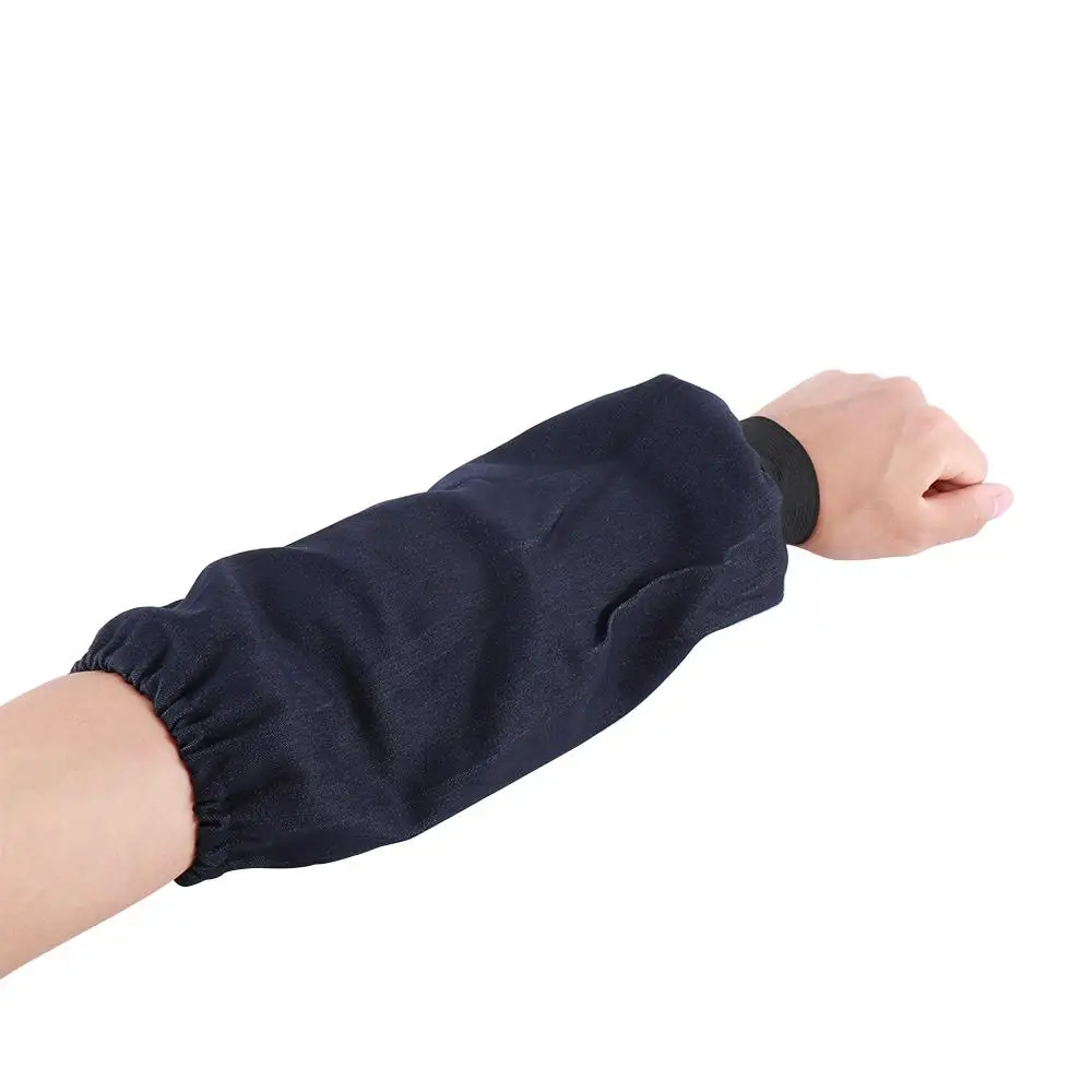 Lengthen Dustproof Cut Resistant Heat Protection Safety Oversleeve Denim Sleeve Welding Work Supply Arm Sleeves