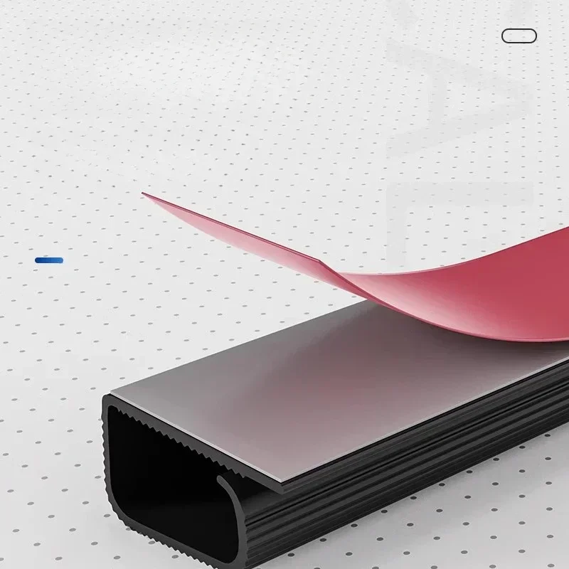 1pc Self Adhesive Under Desk Cable Management Tray Power Wire Hider Strip Cord Holder No Drilling Wire Organizer Cable Raceway