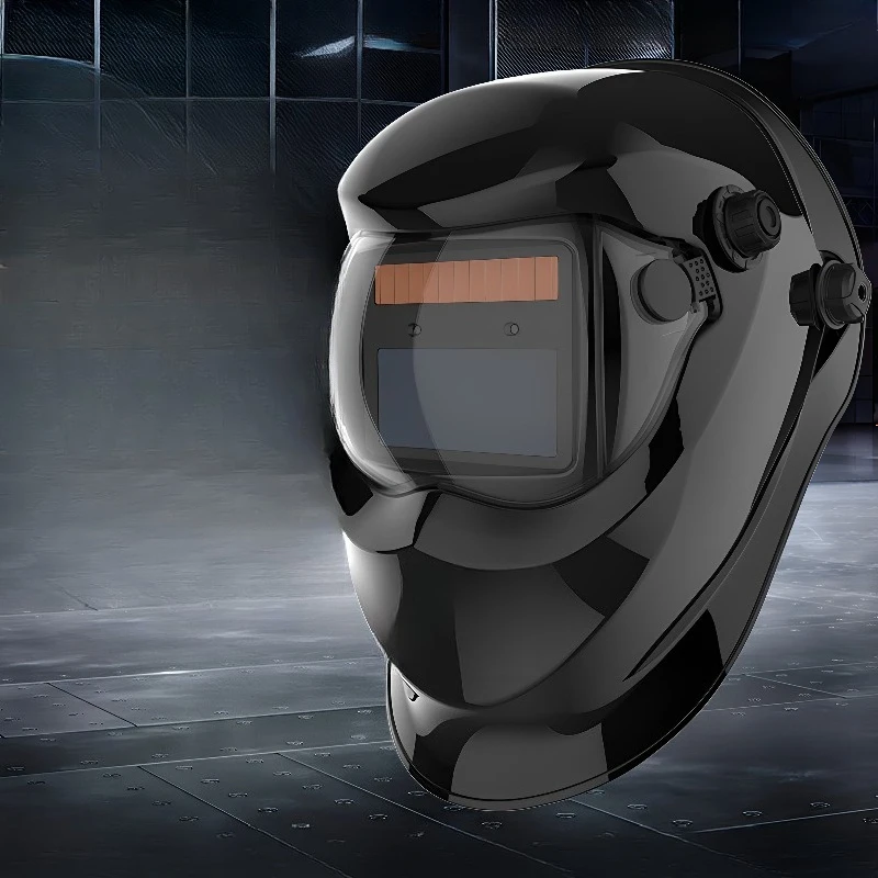 Welding mask, protective cover, special for welders, automatic variable light surface shield, head-mounted welding machine