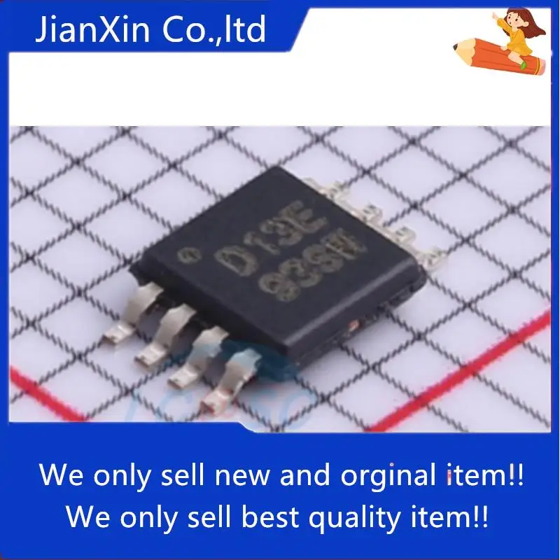 

10pcs 100% orginal new DAC7513 DAC7513E Imprint D13E MSOP-8 Digital-to-Analog Converter