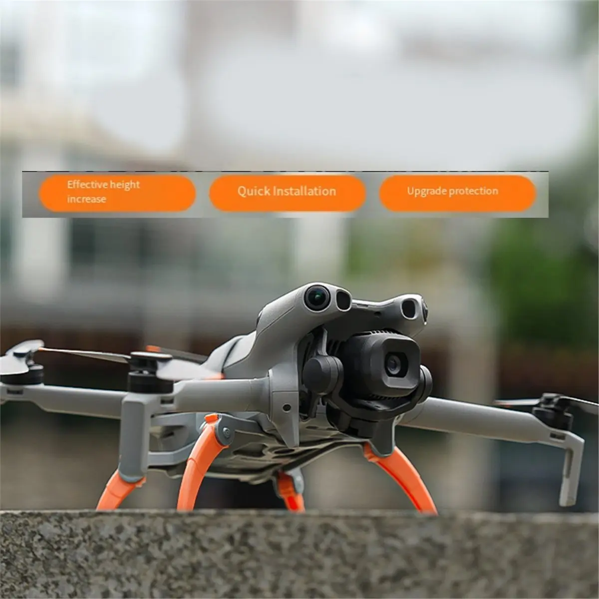 ABSF Landing Gear for DJI Mini 5 Pro Drone Foldable Lightweight Height Extended Leg Protector B