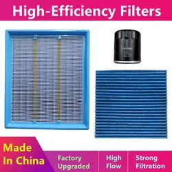 3pcs/Filter Set For Changan Automobile Uni-K/UNIK 2.0t Zhidian Idd 2021 2022 2023 2024/Oil, Air Nacelle Filter/Auto Parts