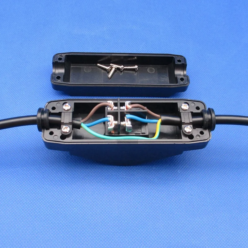 ABGZ-2X 30A 12V JR-617 Waterproof Line Medium Switch Line Switch Flat Round Line Silver Contact Double Cut Dust-Proof Switch