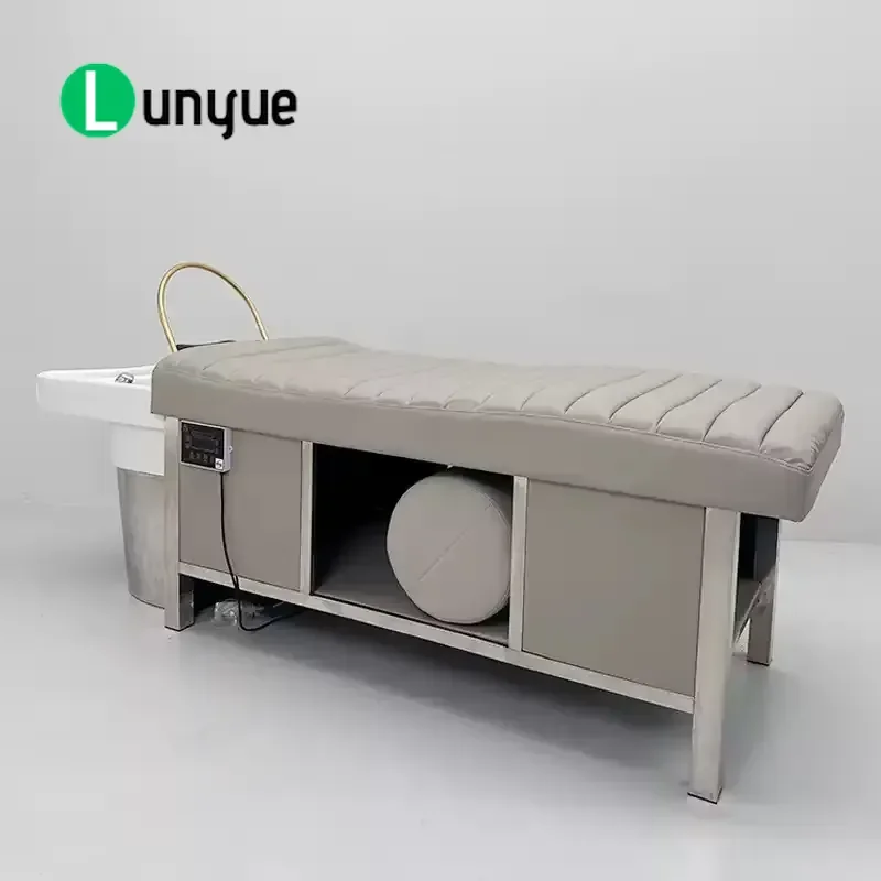 Luxury Full Body Massage Bed Shampoo Spa Chair High Quality Beauty Furniture for Hair Washing Treatment Comfortable