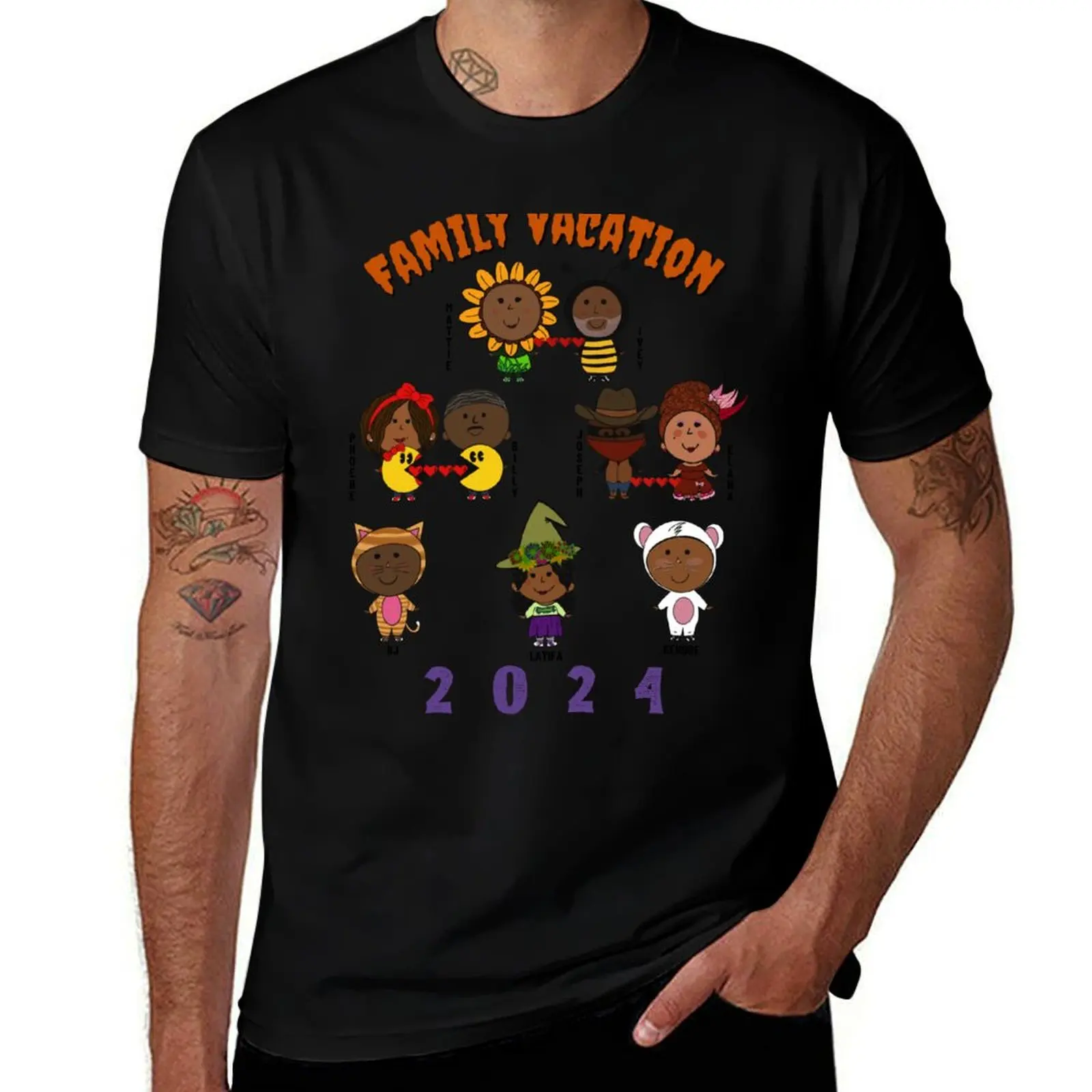 

Family Vacay 2024 T-Shirt oversized t shirt shirts graphic men tshirt